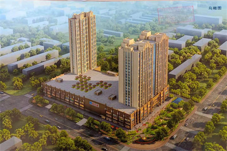 恒大广场旁九悦鸿城104平毛坯小三房低于市场价15万